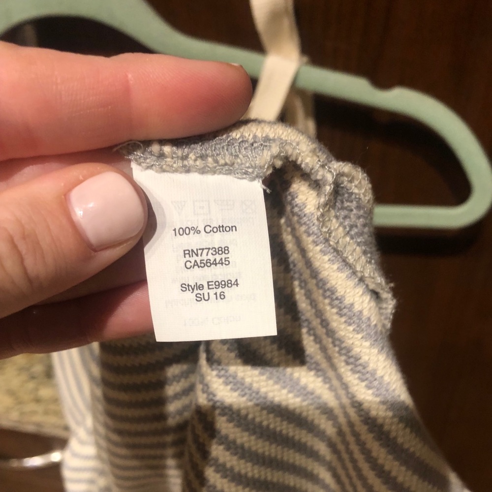 Madewell tempo tie shoulder tank top - Picture 5 of 5